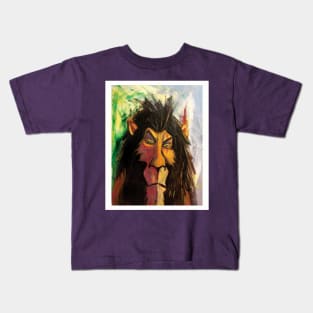 Scar from Lion King Kids T-Shirt